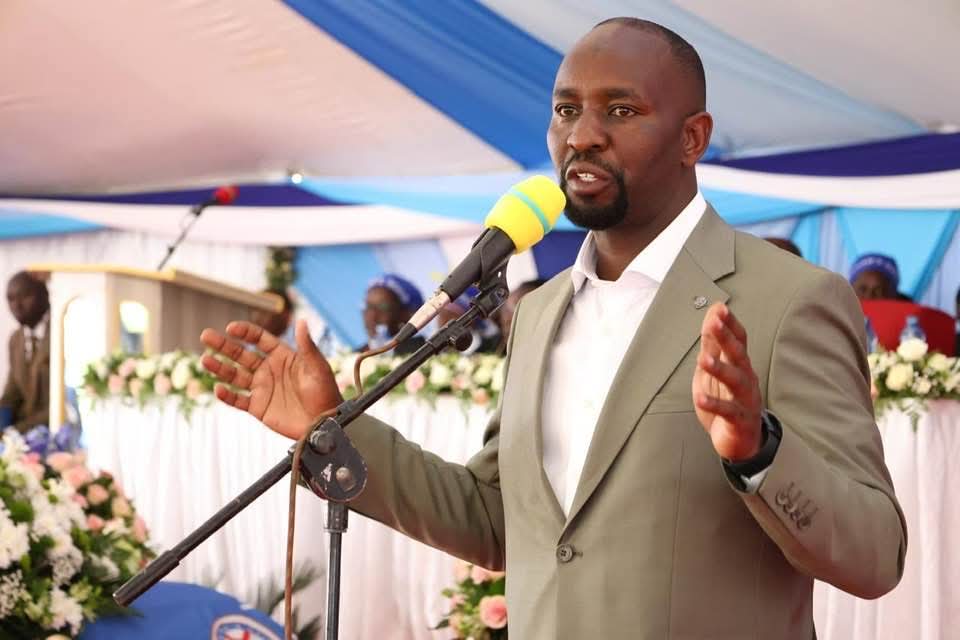 Wahome Koinange speaking at a public gathering